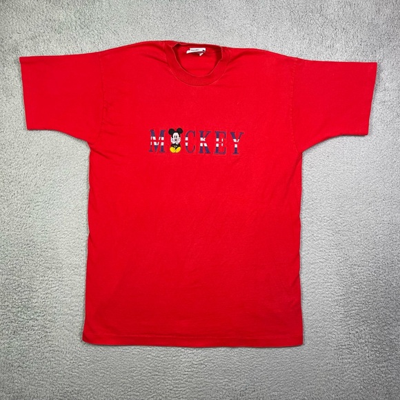 Vintage 90s Disney Mickey Mouse T-shirt - Picture 2 of 5